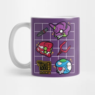 Evangelion Kawaii EVA Units Mug